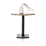 Brest Bistrotafel Vintage Oak D80cm - Zwart