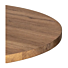 Brest Bistrotafel Vintage Oak D80cm - Goud