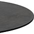 Brest Bistrotafel Stone Anthracite D80cm - Goud