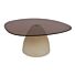 Salontafel Myloni 35x76x86 Rookglas