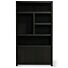 Boekenkast Jewel 5 Vaks 120cm Links Dark Brown