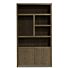 Boekenkast Diamond September 120cm 5 Vaks Links Eiken
