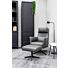 XOOON Fauteuil Matera Hoge Rug Lichtgrijs