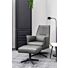 XOOON Fauteuil Matera Hoge Rug Lichtgrijs