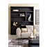 Boekenkast Jewel Zwart 180cm
