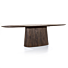  Ronde Eettafel Aron Zwart 130cm 
