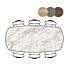 Bartafel Masura Ovaal 240x110 Cm Wit