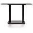 Brest Bistrotafel Stone Anthracite 120X75cm - Zwart