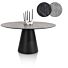 Eetkamertafel Arabax Ovaal 150x120 Cm Onyx