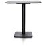Brest Bistrotafel Stone Anthracite 75X75cm - Zwart