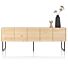 Carving, Dressoir 240 Cm. - 5-Deuren - Natural