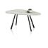 Salontafel Montello 94x49 Cm Wit