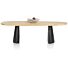 Eetkamertafel Arawood Teardrop 270x120 Cm Natural