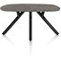 Eetkamertafel Minato Ovaal 200x105 Cm Onyx