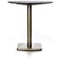 Brest Bistrotafel Marble Onyx D80cm - Goud