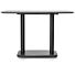 Brest Bistrotafel Stone Rust 120X75cm - Zwart