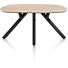 Eetkamertafel Minato Ovaal 200x105 Cm Light Natural Oak