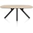 Eetkamertafel Minato Ovaal 240x110 Cm Light Natural Oak