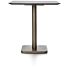 Brest Bistrotafel Stone Rust 75X75cm - Goud