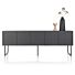 Carving, Dressoir 240 Cm. - 5-Deuren - Castle Black