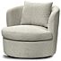  Draaibare Lounge Fauteuil Desiree Antraciet