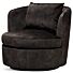  Draaibare Lounge Fauteuil Desiree Bouclé White Zand
