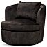 Draaibare Lounge Fauteuil Desiree Antraciet