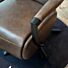 IN.HOUSE Relaxfauteuil Twisto Leer Metalen Arm