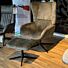 IN.HOUSE Fauteuil + Hocker Camora 