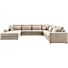 Hoekbank Rovella Beige Rechts