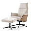 Draaifauteuil Orchard Road Grijs