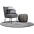 Fauteuil Maud Antraciet