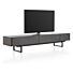 Modali, Tv Dressoir 237 Cm - 1-Lade + 2-Kleppen - Onyx