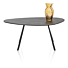 Salontafel Montello Hoog 94x49 Cm Zwart