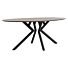 Bartafel Masura Ellips 180x100 Cm Roest