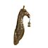 Wandlamp Giraffe antiek brons
