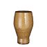 Merle pot op voet oker h28xd17cm