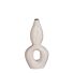 Dago kandelaar wit - l16,5xb8xh35cm