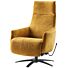 Relaxfauteuil Homara Okergeel Velvet