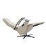 Relaxfauteuil Pantoli S Lichtgrijs