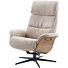  Relaxfauteuil Hintas M Lichtgrijs Hout