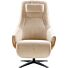 Relaxfauteuil Marlia zandbeige bruin
