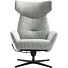 Relaxfauteuil Ibara Grijs