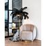 Draaifauteuil Jago khaki velvet / brushed gold