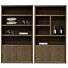  Boekenkast Diamond September 120cm 5 Vaks Links Eiken