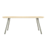  Eetkamertafel Niora Rechthoek 240x100 Cm Silk Grey Naturel