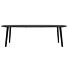  Eettafel Odda 160x125 cm Onyx