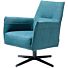  XOOON Fauteuil Matera Lage Rug Blauw