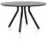 Eetkamertafel Arvada Rond 125 Cm Onyx