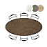 Eetkamertafel Masura Ellips 220x105 Cm Roest